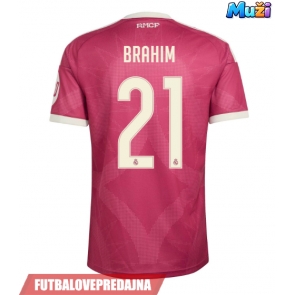 Lacne Muži Futbalové dres Real Madrid Brahim Diaz #21 2026-27 Krátky Rukáv - Tretina